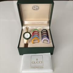 中古GUCCI時計チェンジベゼル（可動品）のサムネイル
