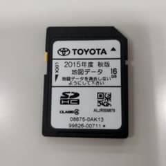 トヨタ純正 カーナビ用SDカード 2015年度 秋版 NSZT-W60用です
