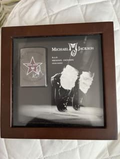 Michael Jackson Zippo ライター 2009年製のサムネイル