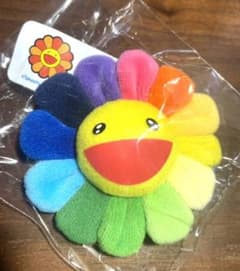 【新品】カイカイキキ　村上隆　ストラップ　kaikaikiki 　レインボーのサムネイル
