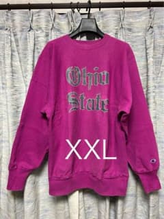 XXL 90s Champion OHIOオハイオ リバースウィーブPURPLE XXL 90s Champion OHIOオハイオ リバースウィーブPURPLE