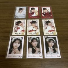 高嶺のなでしこ 東山恵里沙 ミニフォトカード 9枚セット まとめ売り