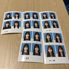 seju 証明写真 川野明愛×2 向井怜衣×2 平松想乃 セットのサムネイル
