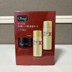 【新品、未開封】オバジ　化粧水　乳液　ハリ肌体感セット　おまけ付き♡ オバジX 7日間 ハリ肌体感セット - メルカリ
