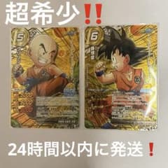 ミラクルバトルカードダス ドラゴンボール 孫悟空、クリリン DBRレア2