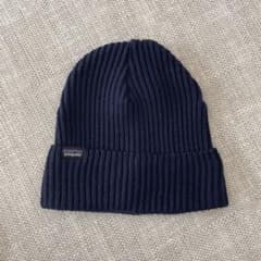 【美品】patagonia/フィッシャーマンズビーニー/ネイビーのサムネイル