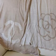 CHANEL ロゴ入り ストール 大判のサムネイル