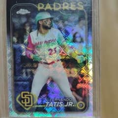 topps chrome fernand tatis Jr. MLBロゴ - メルカリ