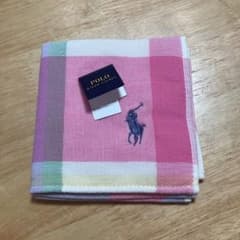 POLO RALPH LAUREN タオルハンカチ チェックのサムネイル