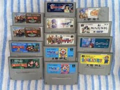 スーパーファミコン ソフト まとめ売りのサムネイル