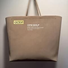 GOLVI CPG GOLF トートバッグ ベージュ GOLVI CPG GOLF トートバッグ ベージュ - メルカリ