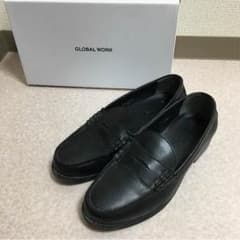 グローバルワーク globalwork ローファー ブラック Mのサムネイル