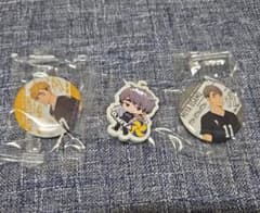 ハイキュー宮侑稲荷崎和装和紙缶バッジ和服着物夏祭り浴衣縁日排球少年