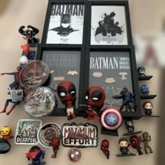 アメコミ、バットマングッズセット　まとめ売りのサムネイル