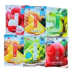 塩飴セット　6袋　パイン•トマト•ライチ•マスカット•キウイのサムネイル