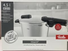 【新品未使用】フィスラー　圧力鍋4.5リットルのサムネイル
