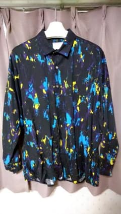 SHAREEF PAINT PATTERN BIG SHIRTのサムネイル