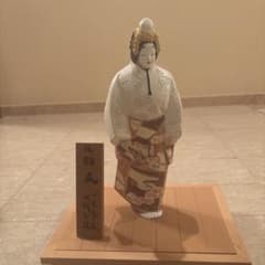 日展作家　北岡秀雄　能　羽衣　日本の伝統的な人形 日展作家 北岡秀雄 能 羽衣 日本の伝統的な人形 - メルカリ