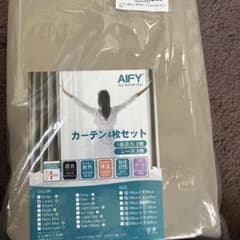 カーテン、レースカーテン2枚セットのサムネイル