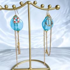 揺れるマリンアクセサリー✩.*˚ピアスのサムネイル