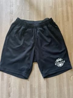 ATHLETA サッカー用ハーフパンツ ブラック 140のサムネイル