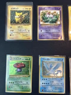 ピカチュウ ミュウ　コロコロ ポケモンカード 旧裏面 まとめ売り 10枚セット ピカチュウ ミュウ コロコロ ポケモンカード 旧裏面 まとめ売り 10枚
