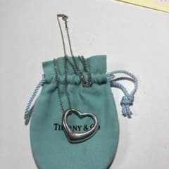 も*ふ様 14041 TIFFANY ティファニー オープンハート ネックレス