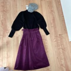ZARA パフスリーブニットのサムネイル