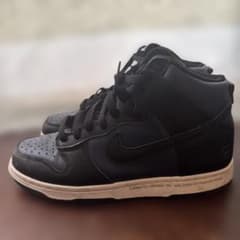 NIKE fragment コラボ Dunk High 稲妻ロゴ Navyのサムネイル