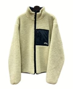 ステューシー STUSSY 8ボール リバーシブル ボア ジャケット 刺繍