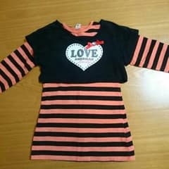 110センチ【２枚重ねワンピ】のサムネイル