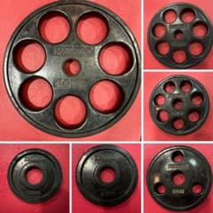 IVANKO オリンピックプレート107.5kg ラバー 50mm 12枚セット - メルカリ