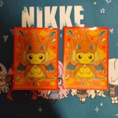 デッキシールド ポンチョを着たピカチュウ（メガリザードンYver.）2枚