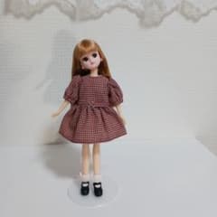 リカちゃん用 ハンドメイドワンピースのサムネイル