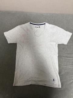 R.LAUREN Vネック Tシャツ グレー Lのサムネイル