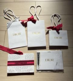 DIOR ショップ袋 5点セット バラ売り可 - メルカリ