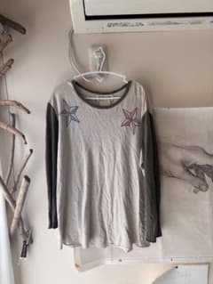 星柄 長袖Tシャツのサムネイル