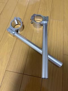 汎用 セパレートハンドル 45mm シルバー バイク用のサムネイル