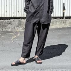 Sasquatchfabrix 18SS リネンライク パンツ BLACK M Sasquatchfabrix 18SS リネンライク パンツ BLACK M - メルカリ