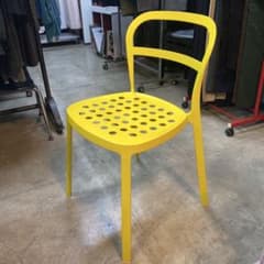 IKEA REIDAR スチール製 スタッキングチェア イエロー 廃盤品入手困難