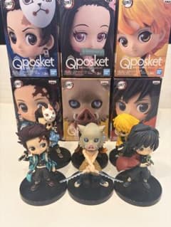 鬼滅の刃 Q posket petit フィギュア 6体セットのサムネイル