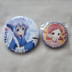 ごちうさ チノ メグ 缶バッジ - メルカリ