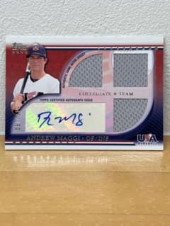 2010Topps USAドリュー・マギ ジャージ直筆サインカード 219枚限定