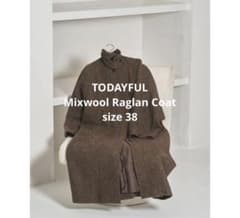 【 todayful】Mixwool Raglan Coat 38 限界値下げ】TODAYFUL Mixwool Raglan Coat 38 - メルカリ