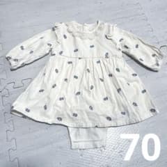 ワンピース ロンパース 女の子 お出かけのサムネイル