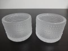 イッタラ iittala カステヘルミ キャンドルホルダー フロスト 2個セットのサムネイル