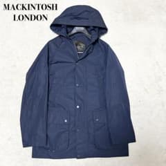 美品 マッキントッシュロンドン ナイロンステンカラーコート 撥水