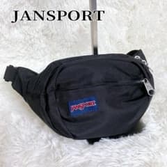 상태매우좋음 JANSPORT 진 스포츠 허리 가방 바디 가방 블랙