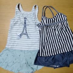 150cm 女児水着セットのサムネイル