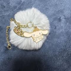 「ときめくティアラシリーズ」シナモロール サンリオsanrio バッグチャームのサムネイル